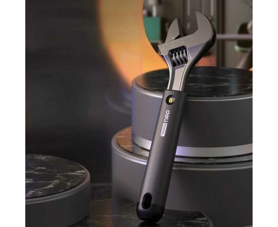 Разводной ключ DELI Home Series Black HT1508 8" 104610 – изображение 6