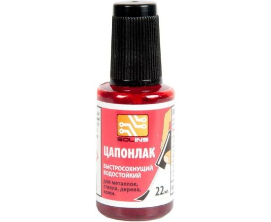Лак Цапон красный (22 мл; флакон с кистью) ZeepDeep 713840 