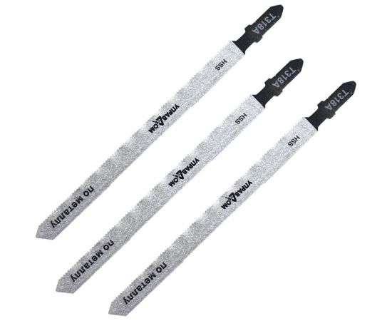 Полотна для электролобзика EU-хвостовик, тип Т318A, 3 шт Управдом 4100002568 