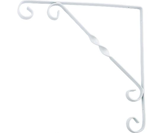 Декоративный кронштейн СИБРТЕХ 200х200 мм белый 94051 