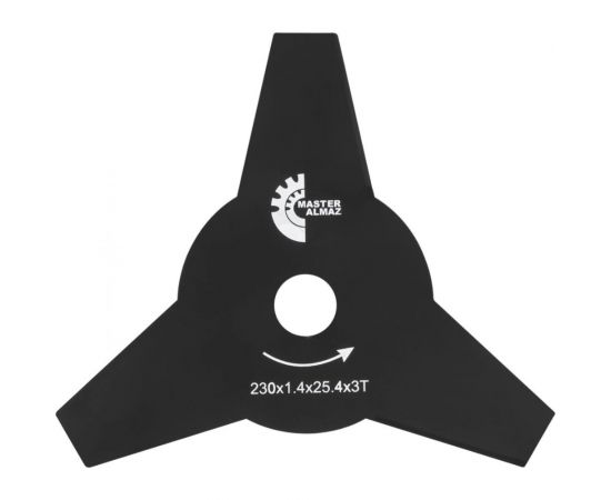 Нож для триммера (230х25.4х1.4 мм; 3 лезвия) МастерАлмаз 10505251 