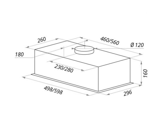 Кухонная вытяжка MAUNFELD Crosby Light (C) 60см BLACK – изображение 14