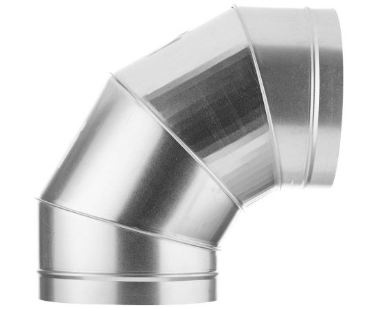 Отвод для воздуховодов (оцинкованный; 90 градусов; 160 мм) ORE 2248240003377 – изображение 2