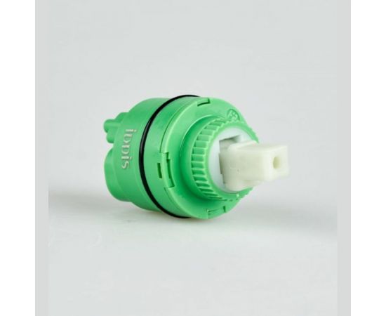 Керамический картридж для смесителя IDDIS 35 мм., без ножек, с верхним уплотнителем 999C35D1SM – изображение 2