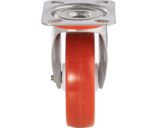 Колесо поворотное с подшипником скольжения (100х30 мм; 170 кг; полиуретан/полиамид) Tellure Rota 604202 – изображение 2