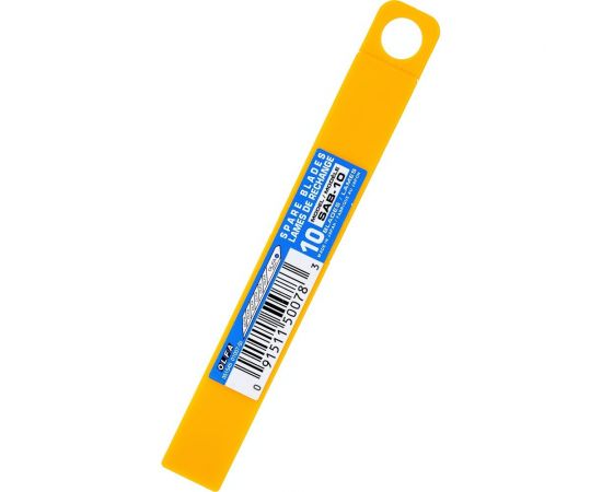 Сегментированное лезвие OLFA 9 мм, 10 шт, в боксе, для графических работ OL-SAB-10 – изображение 2