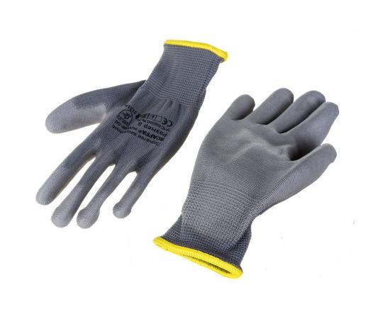 Перчатки для защиты от ОПЗ Scaffa PU1350P-DG размер 8 00-00012434 – изображение 3