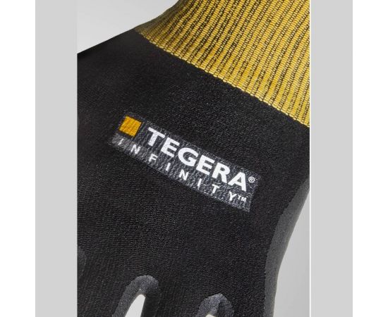 Нитриловые рабочие перчатки для защиты от механических рисков, сухой захват TEGERA 8800-10 – изображение 3