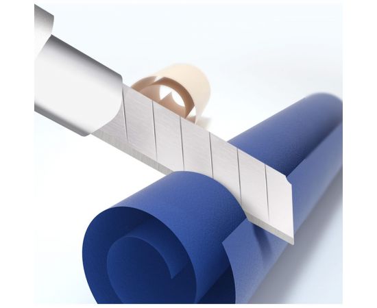 Сменные лезвия для ножа DL-DP092 9 мм, 10 шт DELI 98402 – изображение 3