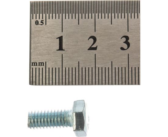 Болт с шестигранной головкой Метизный двор 6x14 DIN 933, 500 шт. 4607159064905 – изображение 3