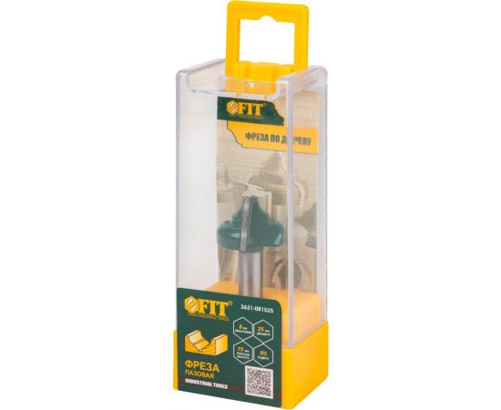 Фреза пазовая фасонная (25х15х50 мм) FIT 3631-081525 – изображение 4