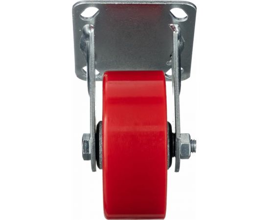 Колесо неповоротное (125 мм; игольчатый подшипник; грузоподъемность 250 кг; чугун; полиуретан) СТЕЛЛА-ТЕХНИК N29125CPUF – изображение 4