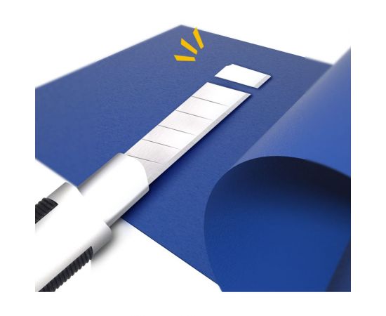 Сменные лезвия для ножа DL-DP092 9 мм, 10 шт DELI 98402 – изображение 5