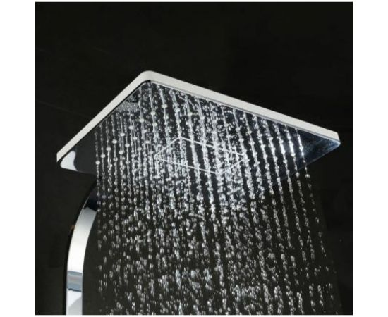 Душевая система Gappo 35к G2407-8 лейка ""Тропический душ"" белый, хром 537388 – изображение 6