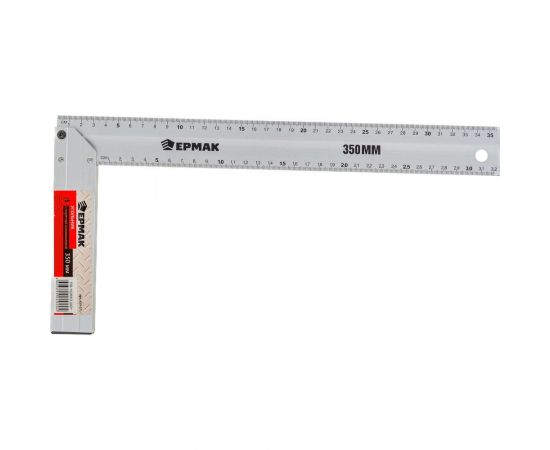 Столярный алюминиевый угольник ЕРМАК 350мм 659-071 