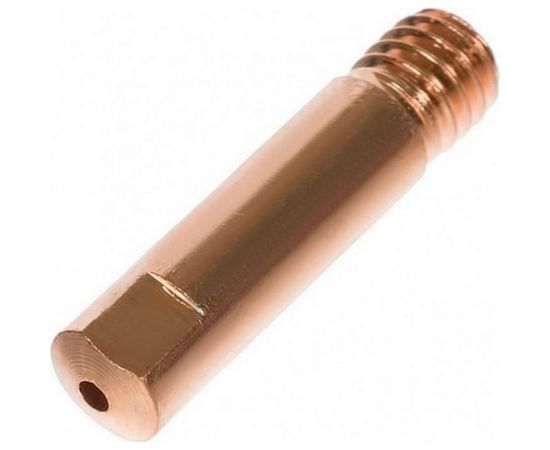 Наконечник токопроводящий Cu-E, М6x25 мм, 0.6 мм для горелок mig/mag энаргит Cu-E-M6X25X06 