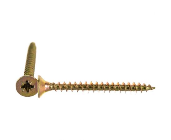 Универсальные желтые саморезы Стройбат 5х50 мм 150 шт.2641147/110611 