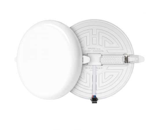 Светодиодная встраиваемая безрамочная панель Apeyron flp, 24вт=18вт+6вт, 2040лм, 4000к, ip20, ф170x21мм, круг, 3 режима, регулировка ф55-155мм/ 06-108 