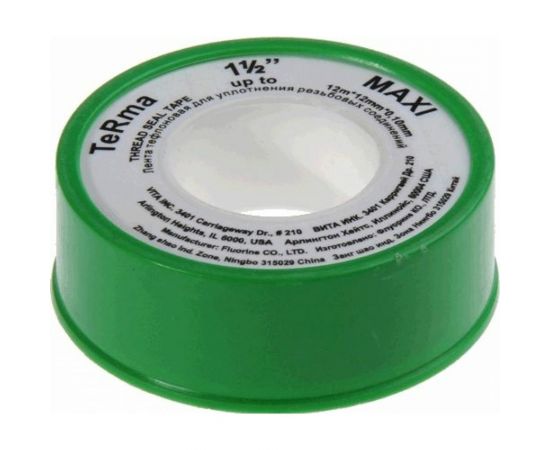 ФУМ лента Terma MAXI 1 1/2"", 12 м х 12 мм х 0.1 мм 20153 