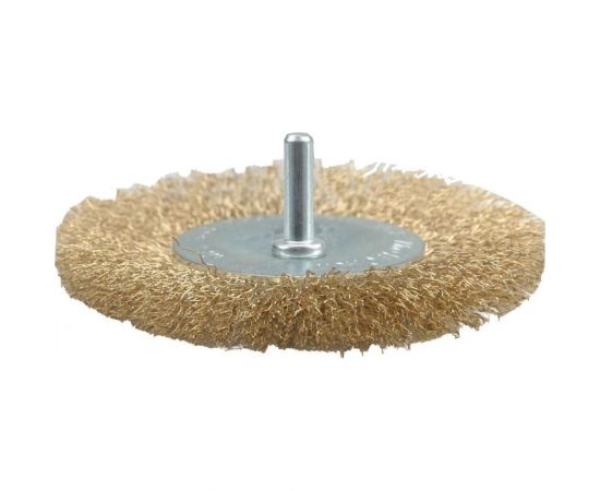 Щетка-крацовка Vorel 75 мм со стержнем 06985 