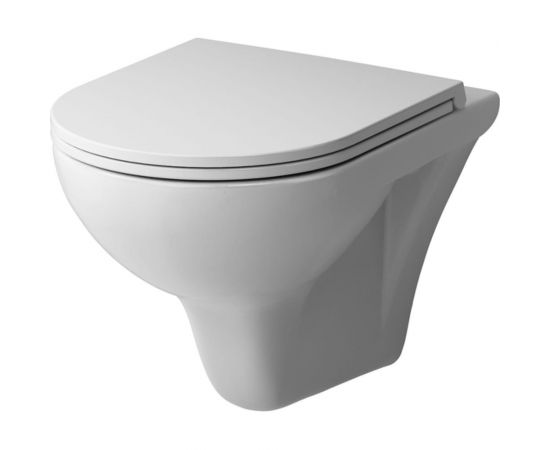 Подвесной унитаз с сиденьем микролифт AM.PM Gem FlashClean C901700SC 