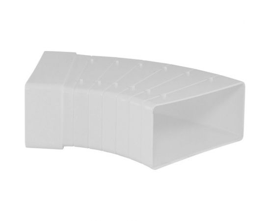 Колено для прямоугольных воздуховодов разноугловое 55х110 мм TDM SQ1807-1734 