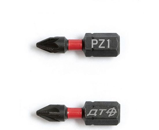 Бита ударная (2 шт; PZ1х25 мм; 1/4"") Дело Техники 793602 – изображение 2