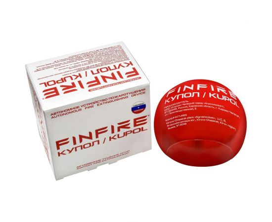 Автономное устройство порошкового пожаротушения Finfire Купол 4660047010132 – изображение 2