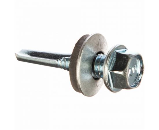 Кровельный саморез с длинным сверлом Метизный двор 6.3х38, 100 шт. 4690441023919 – изображение 2