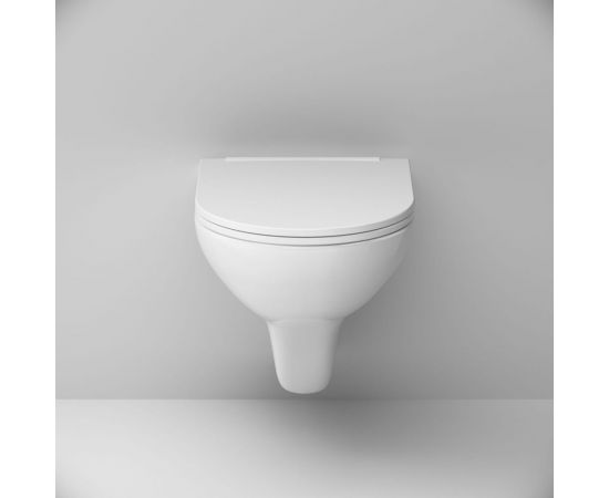 Подвесной унитаз с сиденьем микролифт AM.PM Gem FlashClean C901700SC – изображение 2