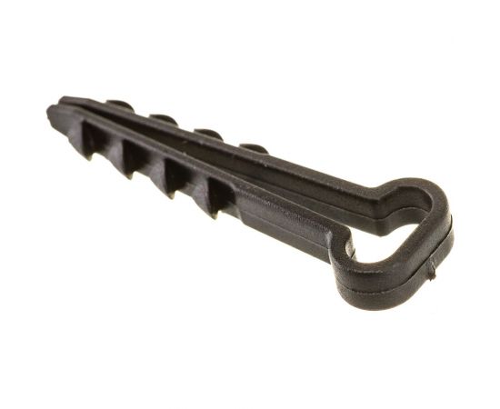 Дюбель-хомут для плоского кабеля Урал ПАК черный, 5-10 мм, 10 шт. АЭ-5050010-010-p – изображение 3