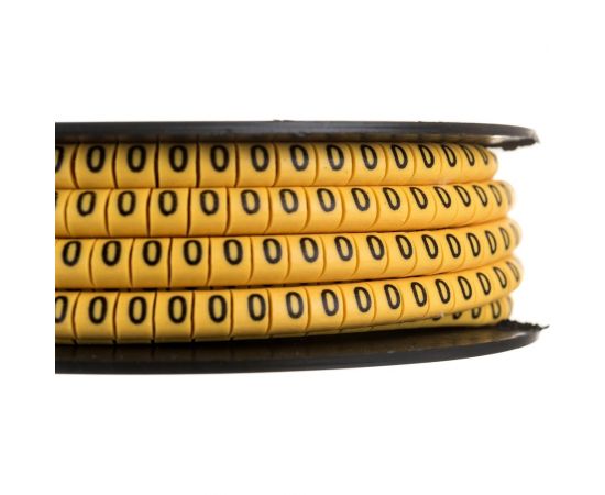 Маркировочное кольцо IEK МК 0-1.5мм, 0, 1000шт/ролл UMK00-0 – изображение 3