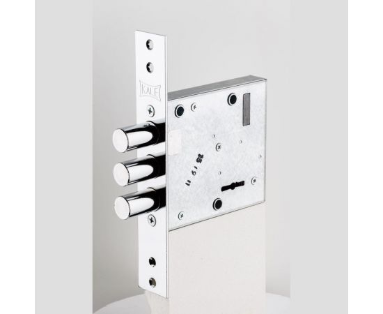 Врезной сувальдный замок KALE KILIT 447L, BS67, 5, 30CP, 4K (60мм), w/o SP, w/o Ros, PB 447L0000013 – изображение 3