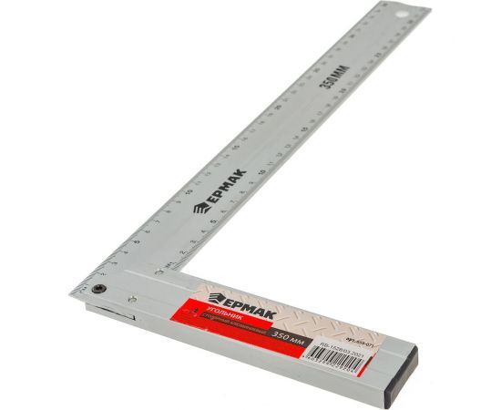 Столярный алюминиевый угольник ЕРМАК 350мм 659-071 – изображение 3
