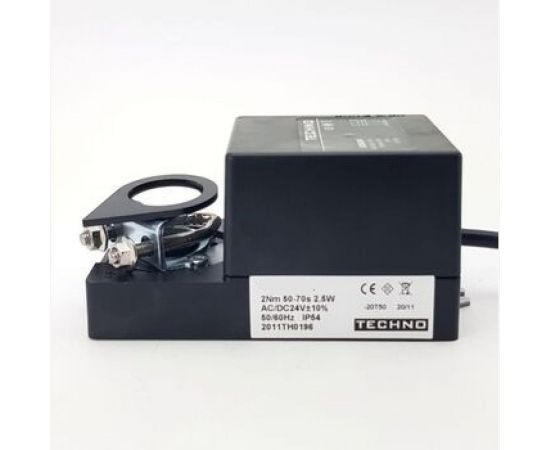 Реверсивный электропривод TECHNO 04AN/24V, 4Nm, 0-10V, 24AC/DC 100401 – изображение 3