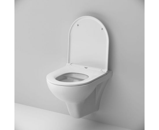 Подвесной унитаз с сиденьем микролифт AM.PM Gem FlashClean C901700SC – изображение 4