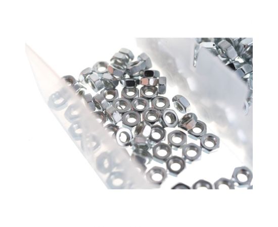 Набор гаек СИБРТЕХ М3, М4, М5, М6, М8, М10 600 предметов 47615 – изображение 5