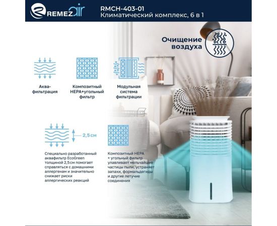 Климатический комплекс Remezair RMCH-403-01 ЦБ-00000301 – изображение 6