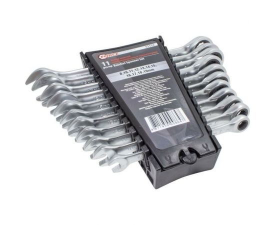 Набор комбинированных трещоточных ключей Forcekraft 11пр. FK-51112 50627 