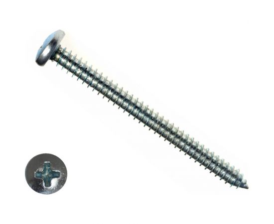 Шуруп с полукруглой головкой КРЕП-КОМП DIN 7981 4,8x38 40 шт. шп4838мф 