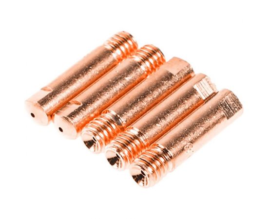 Трубка контактная (5 шт; 0.8 мм; M6х25 мм; E-Cu) SOLARIS WA-3475 
