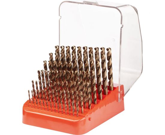 Набор сверл по металлу (1.0-10 мм) 91 шт. RUKO 215223 