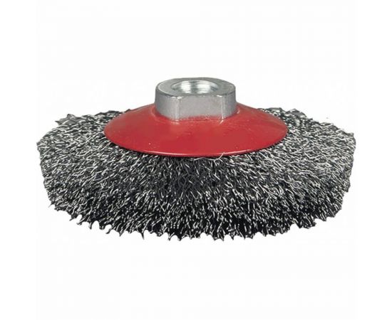 Щетка вогнутая 210014120 (100 мм; М14) АТАКА 21778 