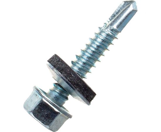 Кровельный саморез крепежная техника цинк 6.3х32 мм, 150 шт 431218 БК 