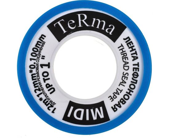 ФУМ лента Terma MIDI, 1"", 12 м х 12 мм х 0.1 мм 20152 