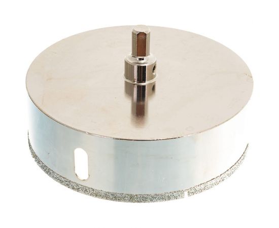 Коронка алмазная с центрирующим сверлом по керамике и кафелю 130 мм TRIO-DIAMOND 400130 