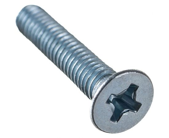 Винт Качественный КРЕПЕЖ потай с метр. резьбой, DIN 965, 4x20, 300 шт 0200863 КЧ – изображение 2
