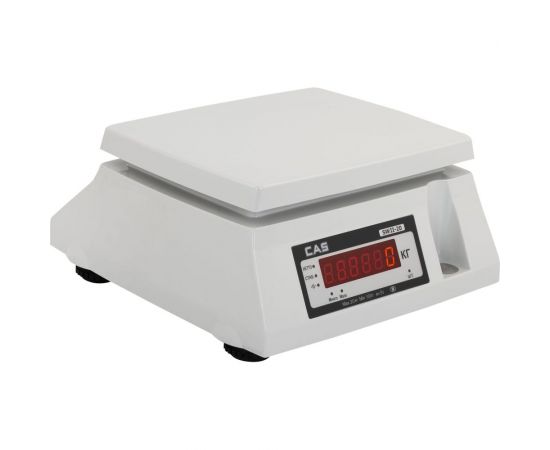 Настольные весы CAS SW II-20 с двумя дисплеями 77-00032129 – изображение 2