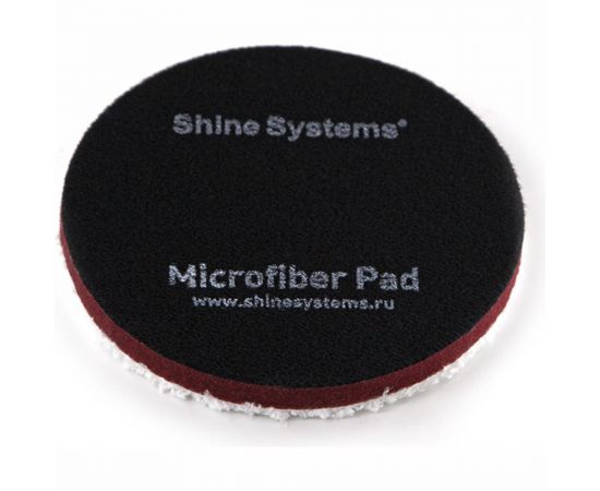 Круг полировальный из микрофибры Microfiber Pad 130 мм Shine systems SS537 – изображение 2