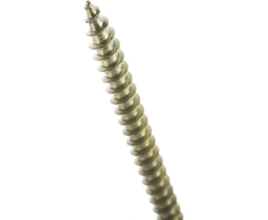 Универсальный саморез по дереву КрепСтройГрупп 4х45 желтый цинк, 250 шт. 145436 – изображение 2